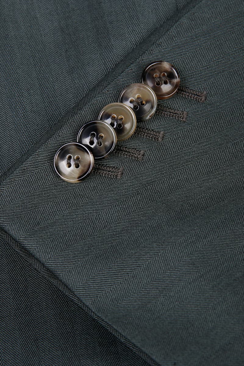 Interior construction · forest green suit